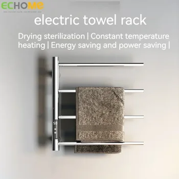  Електрическа стойка за кърпи Интелигентна стерилизираща кърпа Отопляема сушилня Сплав Електрически нагревателен проводник Кърпа Топло Аксесоари за баня