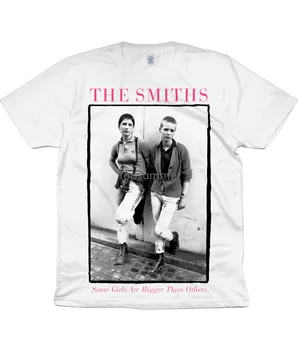 The Smiths - Някои момичета са по-големи от други - Органична тениска - Morrissey 100% памук T ризи Марка дрехи Tops Tees