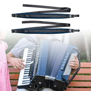 2Pcs акордеон рамо колан удобен акордеон колан лесен за почистване музикален инструмент аксесоар за бас акордеони
