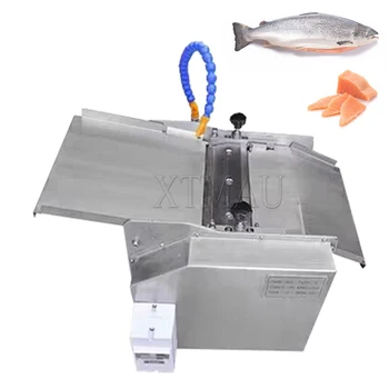 Пълен автоматичен работен плот риба кожата отстранена машина Tilapia кожата пилинг машина риба месо кожата сепаратор