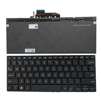Ново за ASUS VivoBook Flip TP412 TP412U TP412UA TP412F TP412FA САЩ клавиатура подсветка
