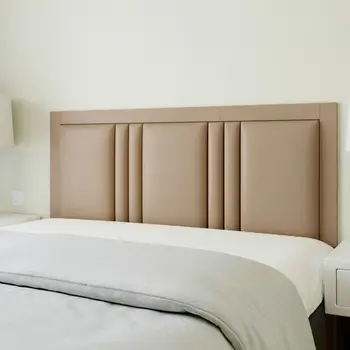 Модерни мебели за спалня легло табла главата борда стена декорация tete de lit стенни панели cabeceras adesivas para cama