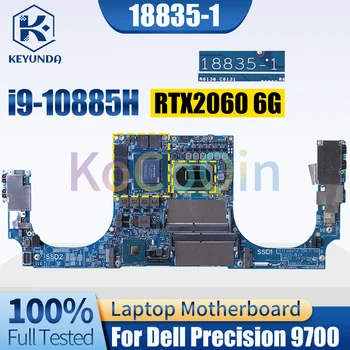 18835-1 За Dell Precision 9700 Ноутбук дънна платка i9-10885H RTX2060 6G 03CPGC лаптоп дънна платка пълен тестван