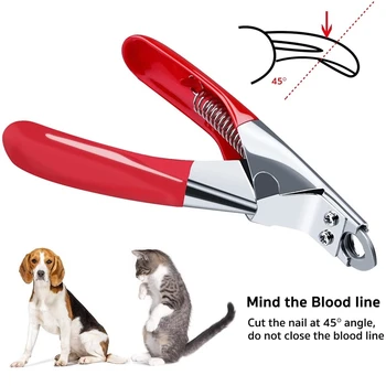 Машинка за подстригване на нокти за домашни любимци,ножица за рязане на пръсти от неръждаема стомана,Инструмент за подстригване за куче кученце котка коте зайче зайче птица хамстер