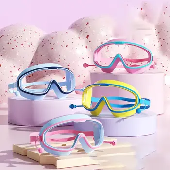 1 бр Голяма рамка за очила за плуване Snap дизайн Очила за плуване Гмуркане Гмуркане Очила за плуване