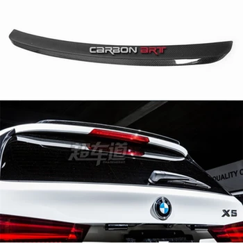 F15 X5 Заден спойлер от въглеродни влакна за BMW F15 X5 2015 2016 2017 Авто състезателна кола стайлинг опашка обувка устна крило