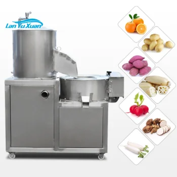 2022 Търговски електрически картоф миене белачка резачка Slicer Shred зеленчукова перална машина машина за хранително-вкусовата промишленост
