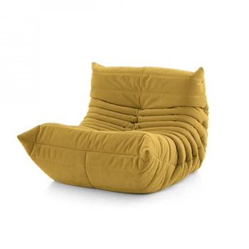 Hot продажба френски дизайнерски диван популярен прост мързелив кадифе плат кожа диван дивани хол скандинавски отдих того диван