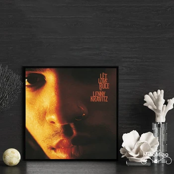 Lenny Kravitz Let Love Rule Music Album Cover Poster Canvas Art Print Home Decor Wall Painting ( No Frame )
