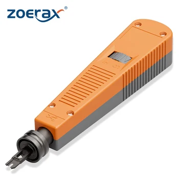 ZoeRax Punch Down Tool с 110 Blade Type за Ethernet Punch Down Block Keystone Jack & Ремонт на мрежови кабели