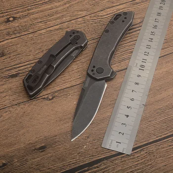 Kershaw 5560 джобен сгъваем къмпинг нож 8cr13 острие оцеляване лов тактически ножове стоманена дръжка на открито преносими EDC инструменти