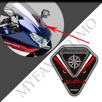 Мотоциклет за Honda VFR 400 600 700 750 800 1200 X F VFR800F резервоар подложка протектор стикери газьол комплект коляното емблема лого стикери