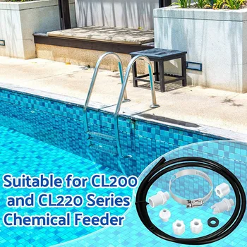 Офлайн захранващ свързващ пакет със скоба за седло Аксесоари за плувен басейн PVC за Hayward CL200 CL 220