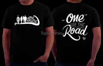 Arctic Monkeys One For The Road -New Men's-Dtg Printed T Shirt Men Black Short Sleeve Cotton Hip Hop T-Shirt Print Tee Shirts