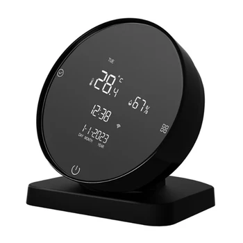 Tuya Wifi инфрачервено дистанционно управление Сензор за температура и влажност ABS, подходящ за Alexa Google Начало Нов