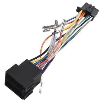 Практичен автомобилен стерео радио ISO кабелен конектор за кабел за Pioneer 2003 на дълготраен и недеформируем