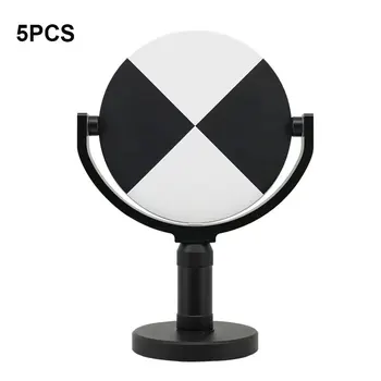 5PCS 6 инчов регулируем накланящ се целеви скенер с основа за Faro Laser tracker 155mm Target Black and White с магнитна стойка