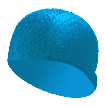 силиконови водоустойчиви плувни шапки предпазват ушите дълга коса спортна плувна шапка за басейн плувна шапка свободен размер за мъже и жени