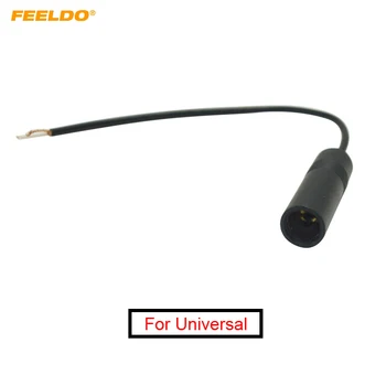 FEELDO 1Pc Универсален адаптер за въздушна антена за кола Кабел за аудио антена за женски автомобил