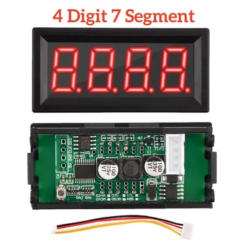 4 цифра 7 сегмент дисплей модул RS485 LED дисплей ASCII Modbus дисплей панел PLC комуникация MODBUS LED цифрова тръба DIY