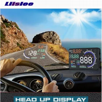 Car HUD Head Up дисплей за Volvo S60 / S80 / S90 2010-2019 2020 AUTU A8 HUD OBD Refkecting предното стъкло безопасно шофиране екран проектор