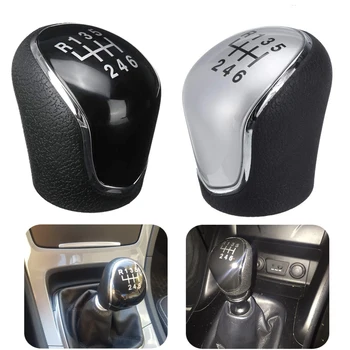 Car 6 скоростна ръчна пръчка Копче за превключване на предавките Лост за превключване на лоста Хандбал за Hyundai IX35 2012 2013 2014 2015 2016