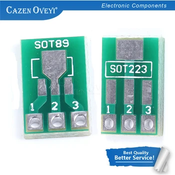 20pcs/lot SOT89 SOT223 to DIP Transfer Board DIP Pin Board Pitch Adapter keysets В наличност