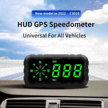 Auto кола GPS скоростомер 4.2 инчов екран скорост проектор превишена скорост аларма