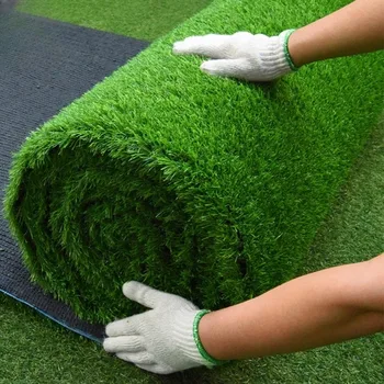 Изкуствена пасище симулация мъх тревни площи трева фалшива зелена трева килим растения мат открит микро-пейзаж озеленяване етаж декор