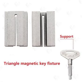 Triangle магнитен ключ тела челюсти скоба подходящ за вертикални ключови машини общ спомагателен хардуер