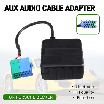 bluetooth Aux приемник кабелен адаптер Hifi качество за Porsche Becker Мексико трафик Pro DTM за безжичен аудио aux интерфейс