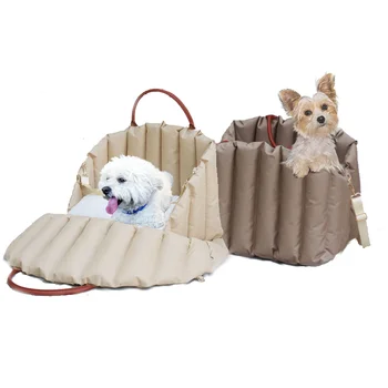 Portable Pet Dog столче за кола Nonslip превозвачи Safe Car Box бустер развъдник чанта за малки кучета котка пътуване обсада де voiture излее chien
