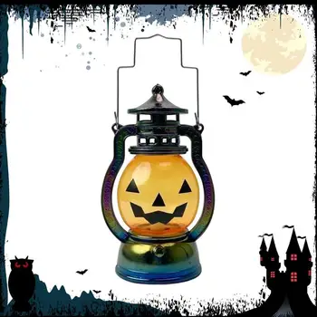 Light Up Pumpkin Artificial Pumpkin Portable LED Durable Water Resistant Unbreakable Decorative Jack O Lantern Lights For