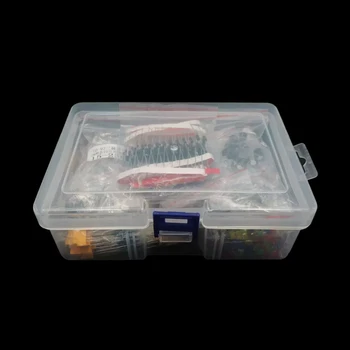 Хибриден пакет от 7 елемента за резистивен електролитен кондензатор, LED светодиод, триод керамичен чип кондензатор