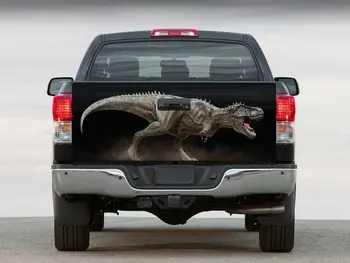 Tailgate винил обвивка пълноцветни графики Decal динозавър багажника стикер