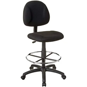 Офис продукти Ергономични работи чертожни стол без ръце в черно