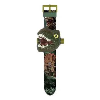 Dinosaur Watch For Boys 3D проектор Watch Toy 24 Patterns Creative Luminous Watches Dino Projection Watch Electronic Toy For Bo