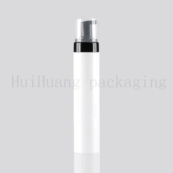10pcs 250ml празна бяла пенообразуваща помпа козметична бутилка, 250ml пластмасов течен сапун душ гел пяна помпа контейнер