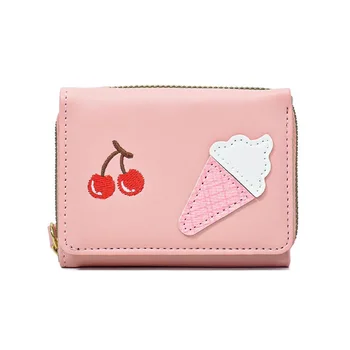 Нов сладолед череша прост сладък деликатен голям капацитет чантата женски анти-кражба анти-degaussing чантата карта чанта