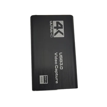 USB 3.0 4K 60HZ 1080P 60Fps HD аудио видео заснемане карта конвертор за игра предавания видео запис HDMI-съвместим изход
