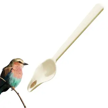Bird Feed Scoop Прибори за хранене на птици Бебешки птици Essentials Инструмент за хранене на птици Бебешки птичи консумативи Храна клас висока температура