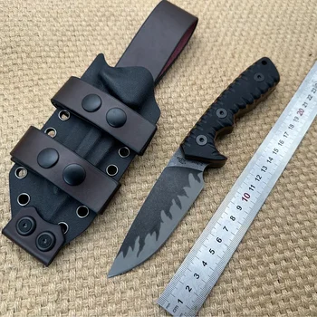 M27 Camo Special Edition Малък прав нож за подарък Нож за оцеляване Външен джоб за инструменти A8 стомана